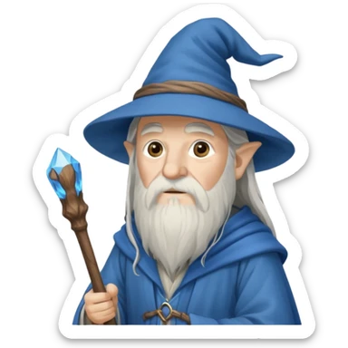 gandalf wizard sticker