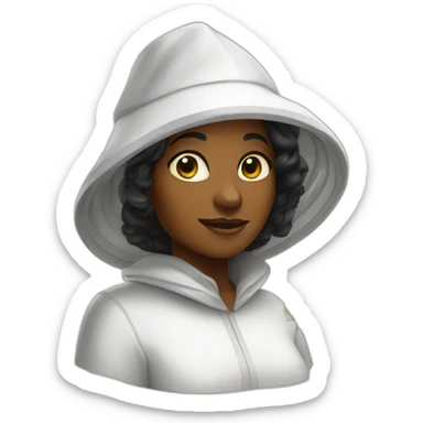 beekeeper black lady swarm sticker