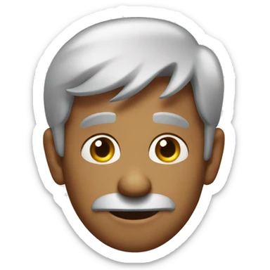 Goofy ah lack man sticker