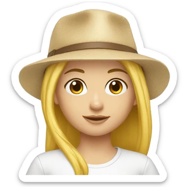 Gars blond coupe casquette  sticker