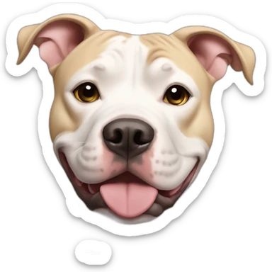 Pitt bull sticker