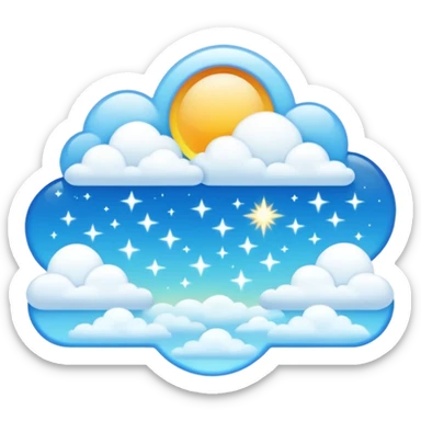 Heaven  sticker