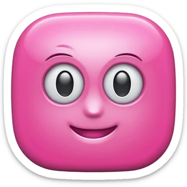 zoom pink icon sticker