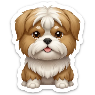 Shih zhu highland terrior sticker