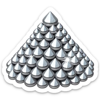 Glitter silent killer sticker