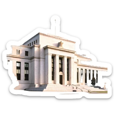 American Federal Reserve Board Building sticker