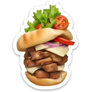 Kebab sticker