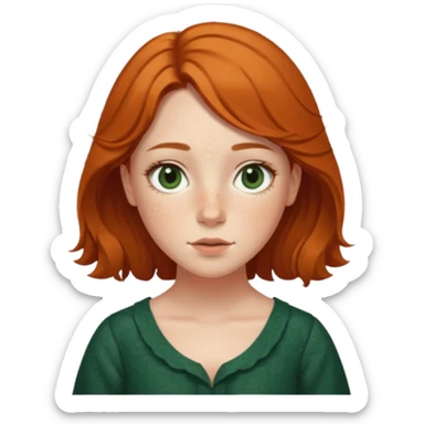 Un petit sapin vert sylvestre, féminin, regard malicieux, tâches de rousseurs délicates, joues roses. Yeux de biche brillants en forme amande, yeux couleur ambre, tronc couleur acajou. Sapin en mouvement, incurvé pour un effet vivant. Style meoji. sticker