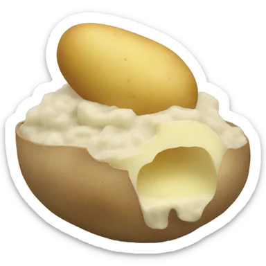 Mash potatoes  sticker
