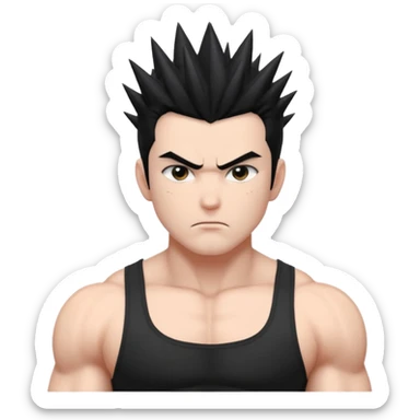 Toji from jujutsu kaisen sticker