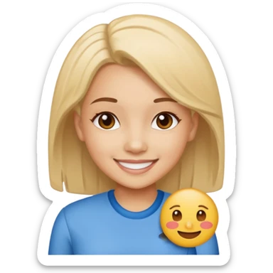 Trisha mae name emoji  sticker