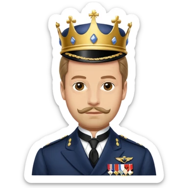 Prince George Duke Of Kent 5th Son of King George V sticker