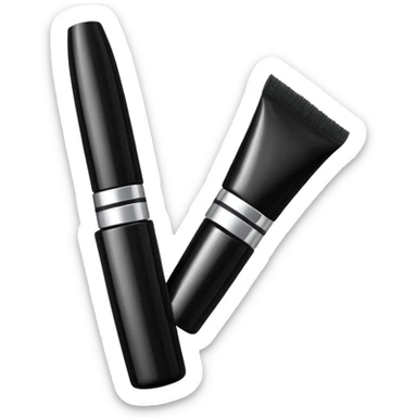 Rimel de maquiagem para passar no rosto sticker