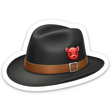 Wagyu Hat sticker