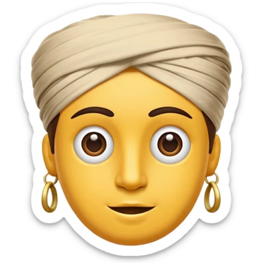 Egy meztelen oroszlán fog egy varázs pálcát sticker