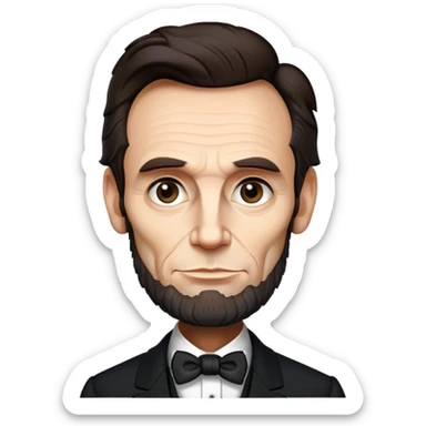 Abraham Lincoln  sticker