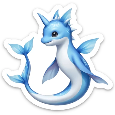 Dewgong-Lapras-Vaporeon-Amaura-Cresselia-fusion sticker