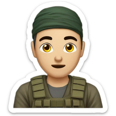 uighur insurgent sticker