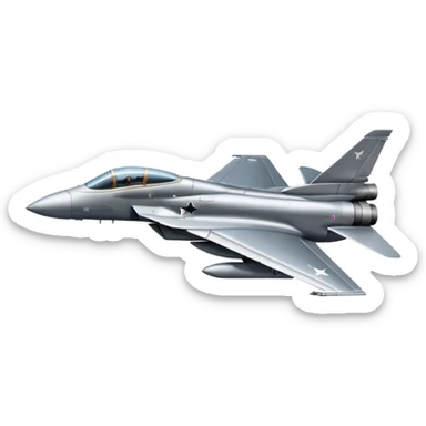 create a very realistic American fighter jet sticker