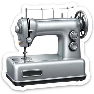 Creame un emoji de una maquina de coser sticker