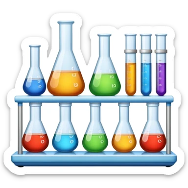 chemistry lab sticker