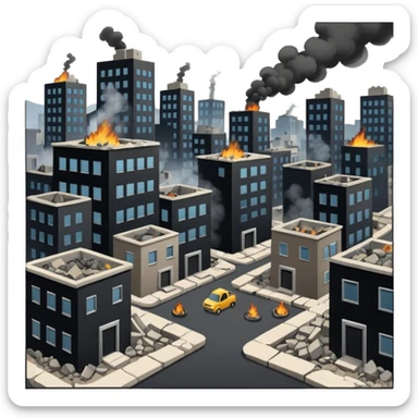 Falta de coordinación nacional: Cada municipio actuaba de forma aislada sticker