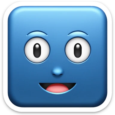 haceme un sprunki con cuerpo cuadrado  fino sticker