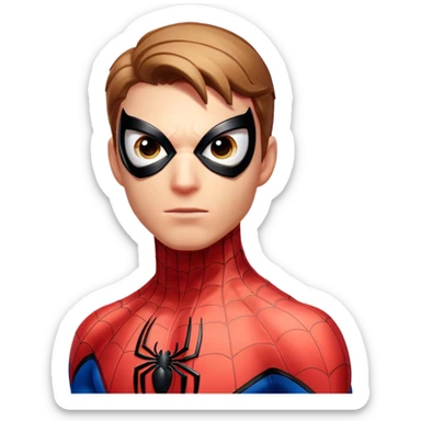 Spider man from marvels spider man 2 for ps5 sticker