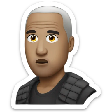 Kanye west vulture sticker