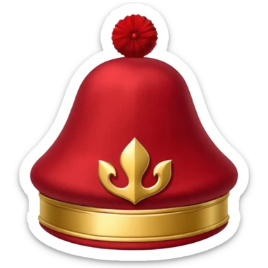 De muts van zwarte piet sticker