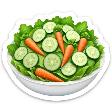 Salad with no tomatoes sticker