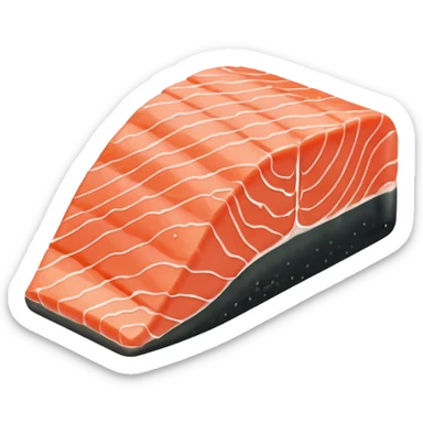 tranche de saumon  sticker