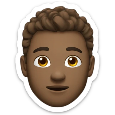 Avalanche hockey player emotive sticker