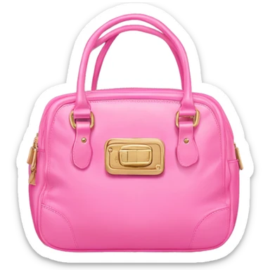 vintage juicy couture pink bag sticker