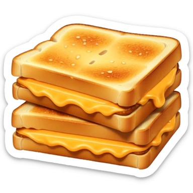 grilled cheese toaster iron sticker
