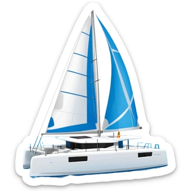 Make me a lagoon 43 catamaran sticker