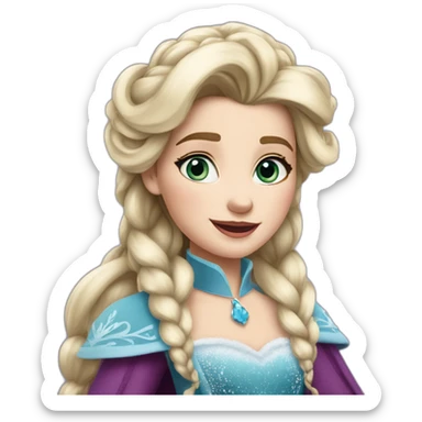 Anna la reine des neiges sticker