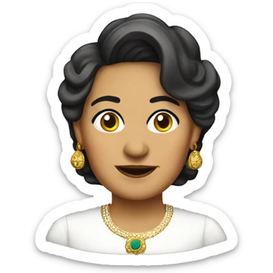 Mexican woman president sticker
