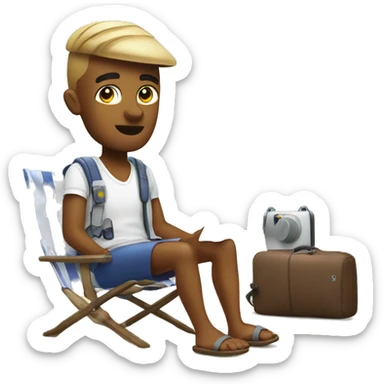 i am on holiday and will be back on 14th August sticker