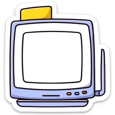 Sprunki computer MFC sticker