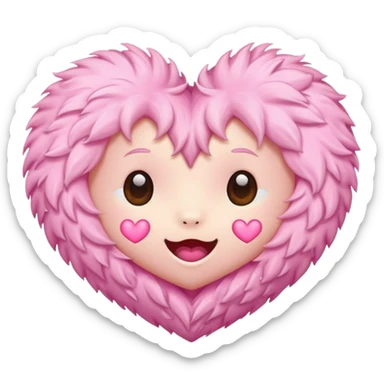 I want all pink emoji which are cute for girlie photo sticker