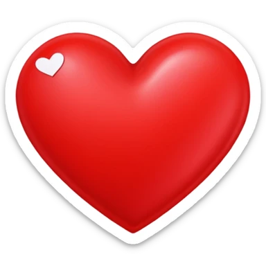 Cards that are neon red, valentines themed sticker