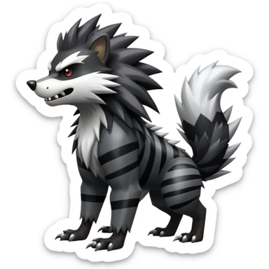 Shiny Obstagoon (full body) sticker
