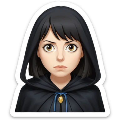 claudia winkleman as a traitor sticker