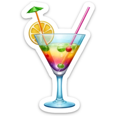 cocktail sticker