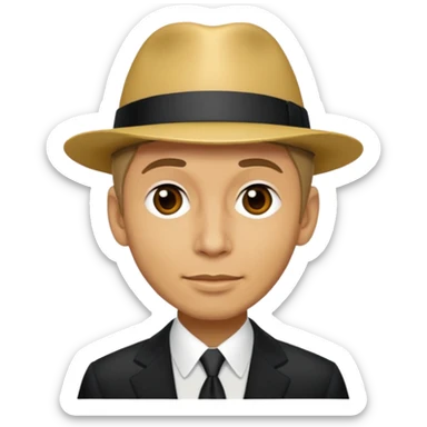 Bobby Caldwell with light skin sticker