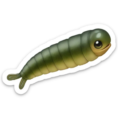 Accurate medicinal leech sticker