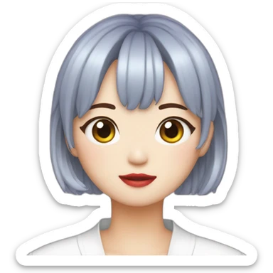 Jeongyeon making our with Trump sticker