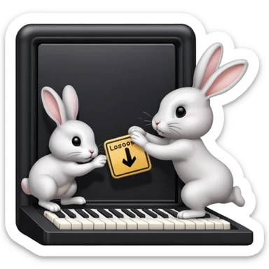 I want the alliance leader to kick me out of the alliance and close the door, so that they both look like rabbits.استیکرش با متن کیبورد باشه sticker