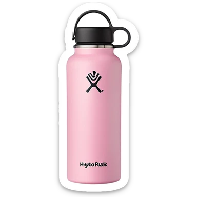 Light Pink Hydro Flask  sticker
